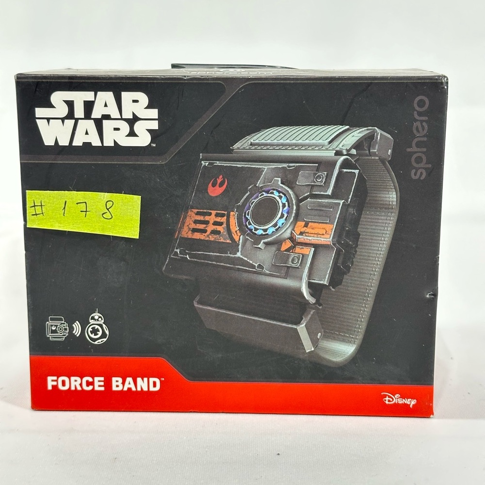 Star Wars Force Band Black and Red with Orange Accents
